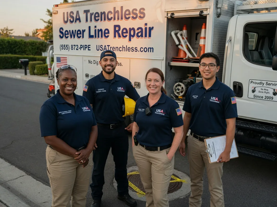 Sewer Line Repair company in Trafalgar, IN